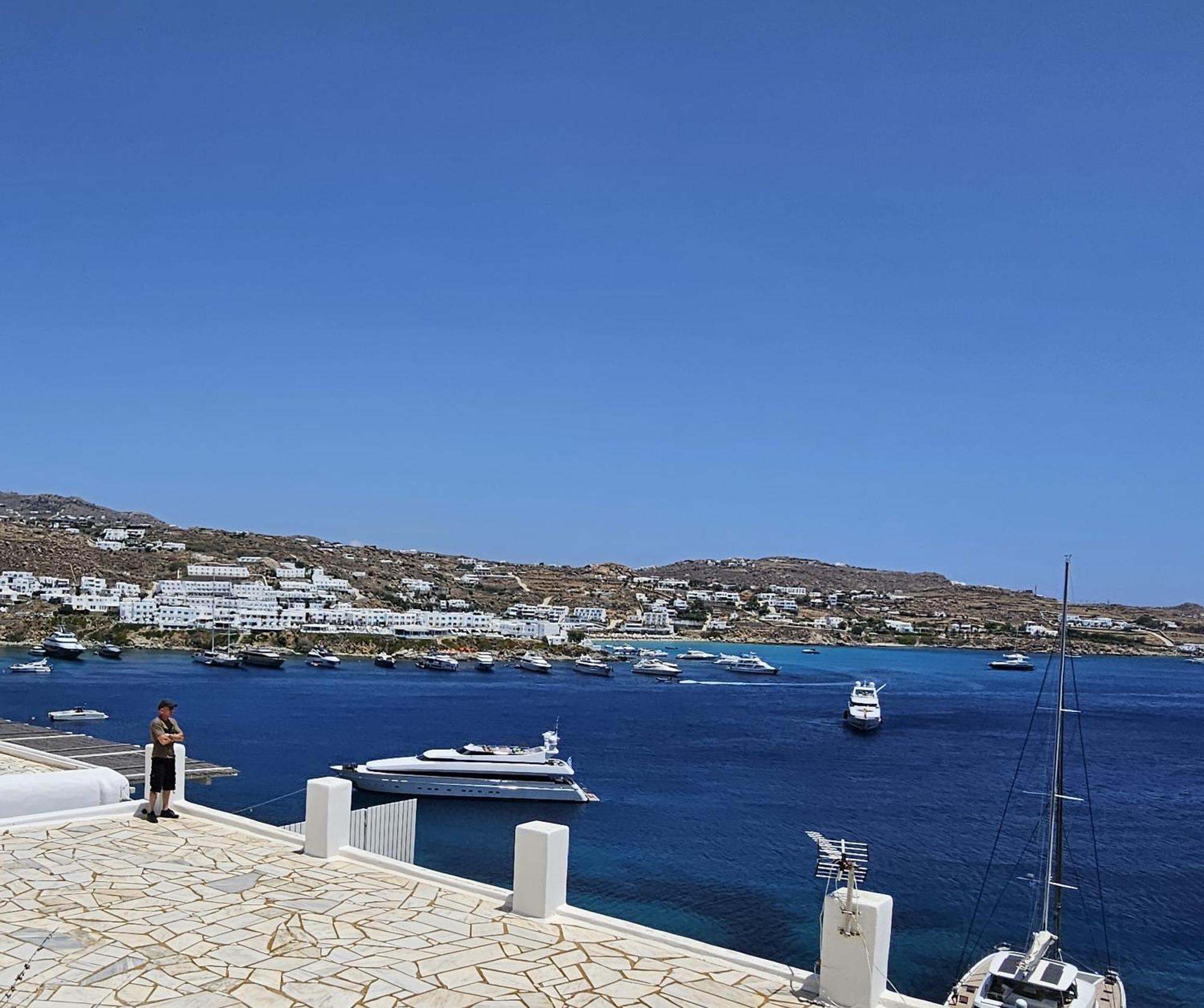 Mykonos Azure Aparthotel Psarou  Exteriör bild
