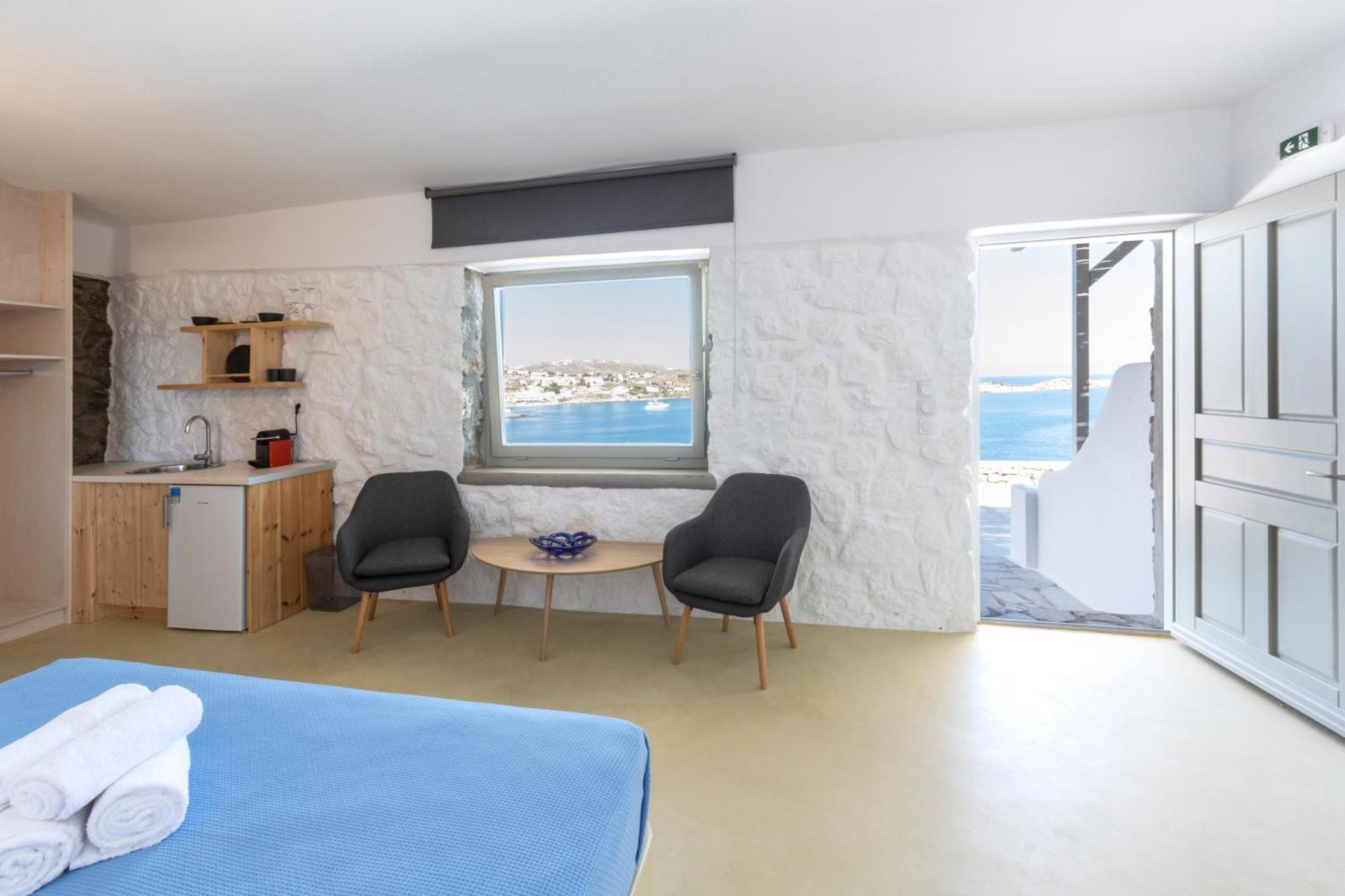 Mykonos Azure Aparthotel Psarou  Exteriör bild